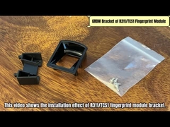 Compatto Black Fingerprint Module Brackets Leggera Personalizzabile