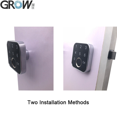 100 Capacity Fingerprint Cabinet Lock 4 AA Batteries For Home Office
