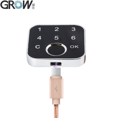 100 Capacity Fingerprint Cabinet Lock 4 AA Batteries For Home Office