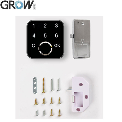 100 Capacity Fingerprint Cabinet Lock 4 AA Batteries For Home Office