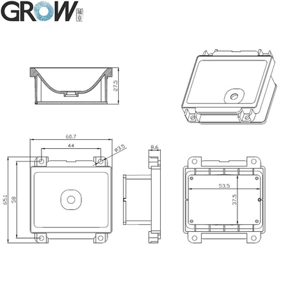 GROW GM72 Cheap New Design USB/TTL232 Interface 1D/2D/QR Android Barcode Scanner Reader Module For Bus