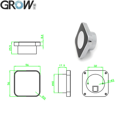 Durable Lightweight Barcode Reader For Arduino Barcode Scanner Uart