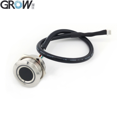 GROW R503PRO UART USB 1500 Capacità Rotonda RGB LED Controllo DC3.3V Capacitivo Modulo di impronte digitali Sensore