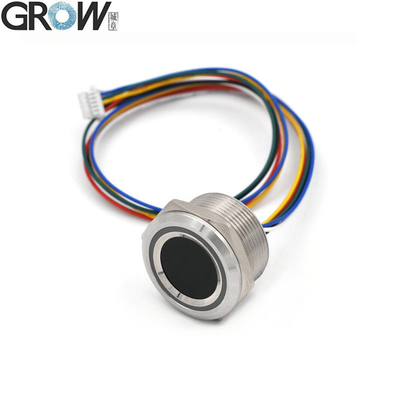 GROW R503-M22 DC3.3V 200 Capacità Rotondo Indicatore anello RGB LED Controllo Capacitivo Modulo di impronte digitali Sensore
