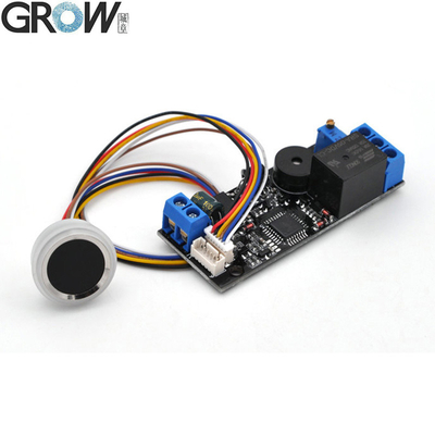 CRESCITA K202+R502-F Amministratore/Utente DC12V Scheda di Controllo Accessi con Impronte Digitali K202 + Modulo Impronte Digitali LED ad Anello Piccolo Impermeabile R502-F
