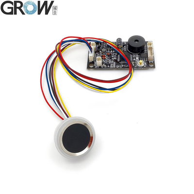 GROW KS200+R502-F 4*Batteria AA DC3.7V-6.5V Scheda di Controllo Impronte Digitali KS200 Con Modulo Impronte Digitali Piccolo Impermeabile R502-F