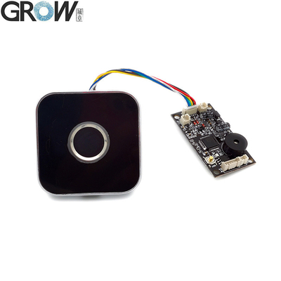 GROW KS200+R502-AW 4*Batteria AA o DC3.7V-6.5V Scheda di Controllo Accessi con Impronta Digitale per Serratura Porta Hotel Ufficio
